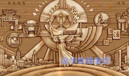 玻璃鋼仿銅浮雕